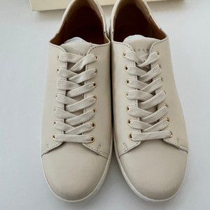 New with Box - Sezane Jack Trainers Size 40 Smooth Ecru
